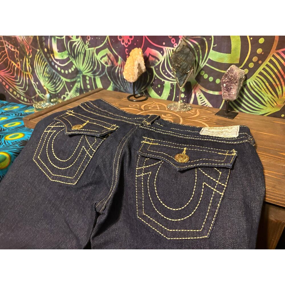 Vintage True Religion Joey Big T Flare Jeans